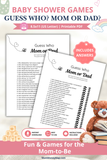 instant download baby shower game