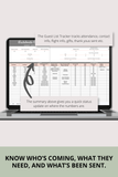 hen party planner spreadsheet Google Sheets instant download
