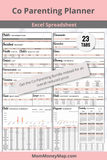 Shared Custody Calendar Excel