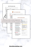 book club questions worksheet for members