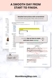 bridal party weekend planner Excel template instant download
