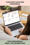 bridal shower budget and guest list tracker Excel template
