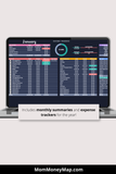 monthly financial planner excel template

