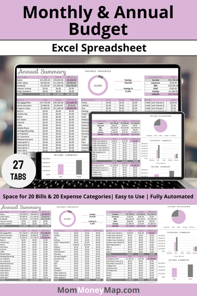 excel budget template