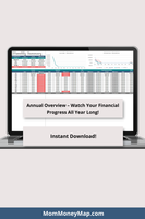 checkbook and budget spreadsheet
