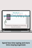 monthly expense tracker apple numbers