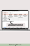 child appointment log google sheets