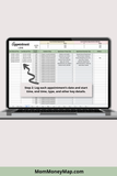 shared parenting calendar with yearly overview