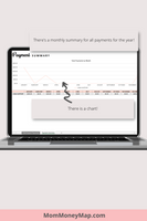 child support payment receipt tracker