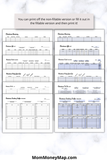 christmas planning template pdf
