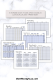 christmas organizer printable pdf
