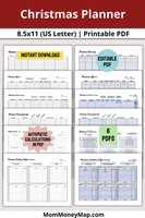 christmas planner printable pdf
