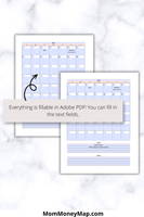 vertical monthly calendar printable pdf