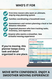 Ultimate Moving Checklist Excel Spreadsheet Template