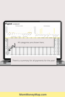 coparenting spreadsheet template