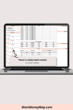 daily planner excel with notes section