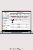 ADHD time management spreadsheet Excel instant download
