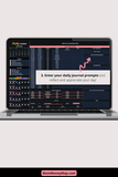 daily planner excel dark mode with hourly schedule