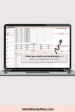 formula-based daily planner excel template