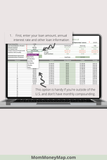loan amortization schedule excel template with early payoff