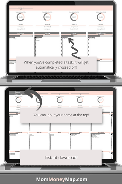Cluttered Spreadsheet Example Project List Google Sheets Spreadsheet – Task & Project Tracker – Mom ...