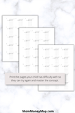 long division practice worksheets 2 digit divisor