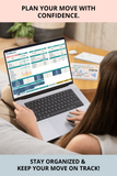 easy moving house planner Excel template 