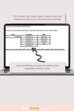 tip tracking template