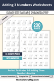 basic math operations worksheets printable PDF download