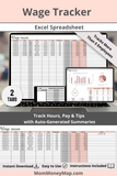 employee wage tracker excel spreadsheet