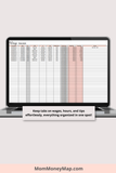 payroll tracker excel template for employees