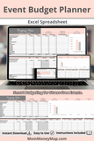 event budget excel spreadsheet download