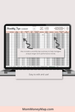 tips tracking sheet excel download