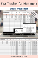 best excel template to track cash tips