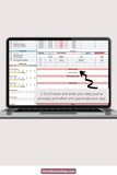 weekly productivity planner Excel template for adults
