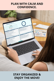 moving abroad checklist excel spreadsheet download