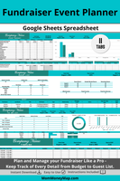 fundraising event planner google sheets