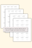math worksheet bundle PDF for kids addition and multiplication
