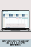 moving box contents tracker template