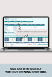 comprehensive moving house planner Google Sheets