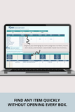 all in one moving house planner Excel spreadsheet download

