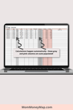 wage tracking spreadsheet excel template