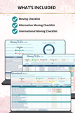 expat relocation organizer Google Sheets template