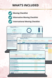 interactive international moving checklist 