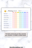 colorful chart kids