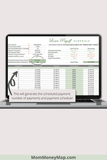 simple loan payoff tracker excel spreadsheet