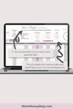 debt reduction spreadsheet template excel
