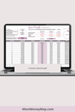printable loan payoff tracker Google Sheets