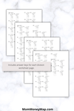 division worksheets printable bundle pdf