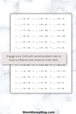 missing addend math drill worksheets printable
